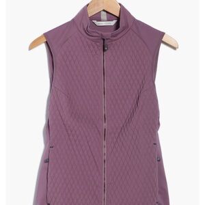 Peter Millar Mauve Quilted Vest